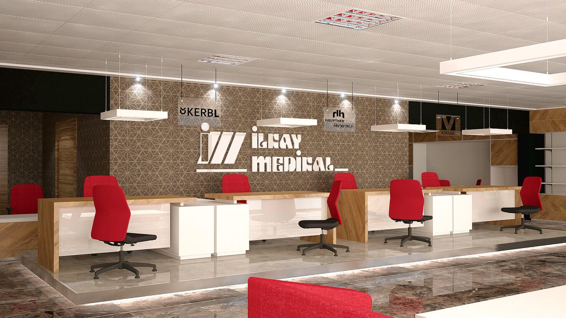 Ilkay Medical Shop ATB İş Merkezi | Ankara Interior Design