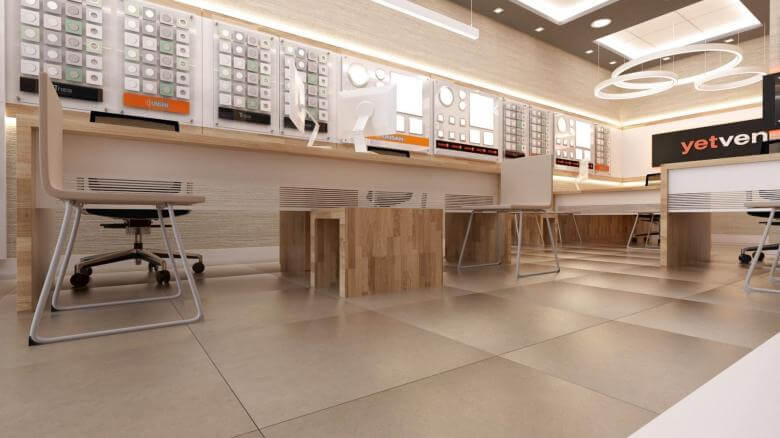  shop design 2033 Yetven Electric / Ulus Retail