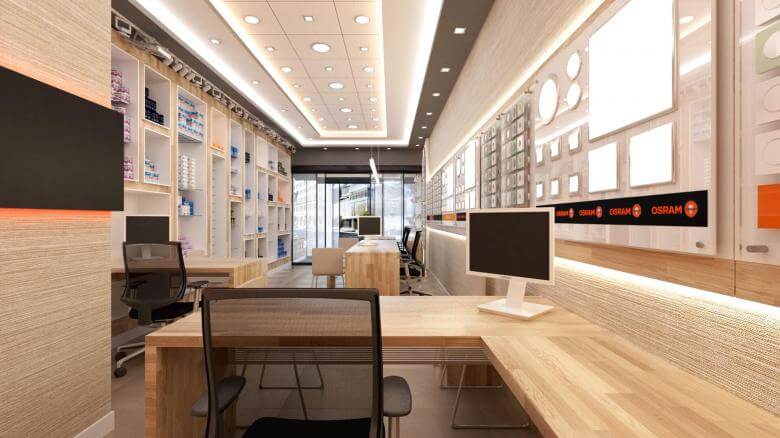  shop design 2038 Yetven Electric / Ulus Retail