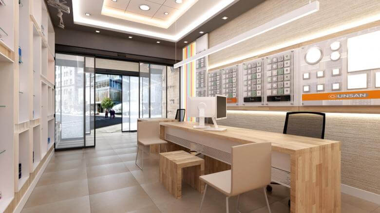  shop design 2039 Yetven Electric / Ulus Retail