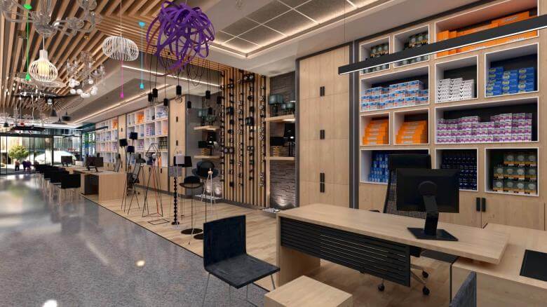 retail design 2046 Yetven Electric / Ostim Retail