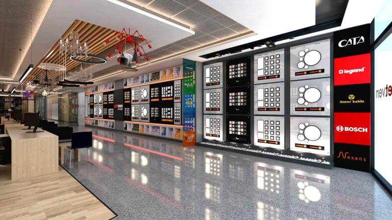retail design 2051 Yetven Electric / Ostim Retail