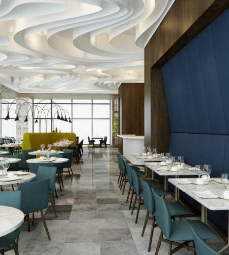  restaurant interior design 2055 Tiflis Steakhouse 