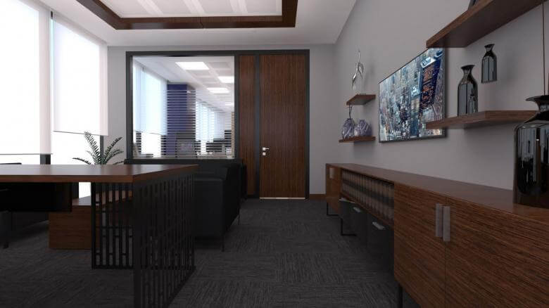 office design 2242 A. Caglar CPA Office Offices