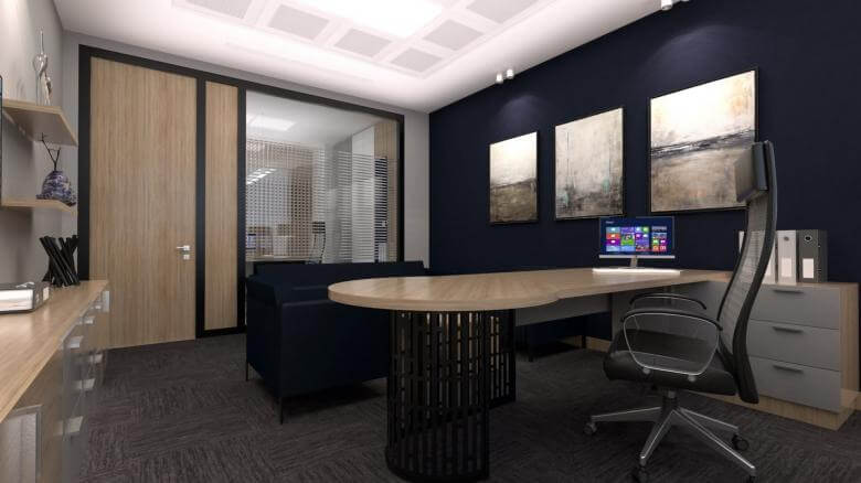 office design 2243 A. Caglar CPA Office Offices