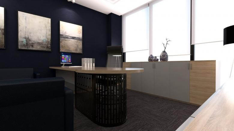 office design 2246 A. Caglar CPA Office Offices