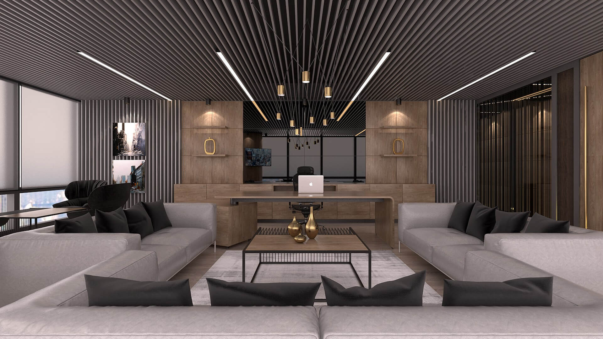 Construction Company Office Design office project | Ankara Interior Design