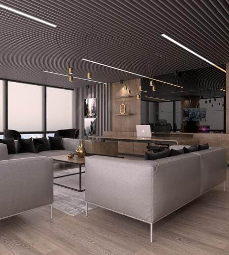  2264 Construction Company Office Design Offices