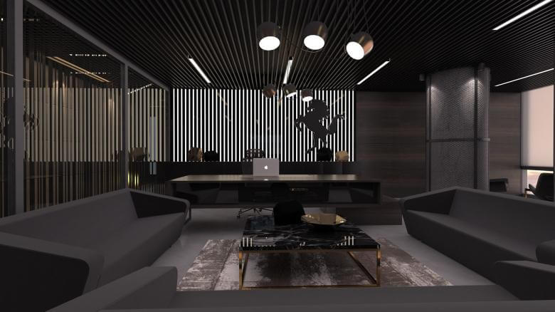 office project 2275 Construction Company Office Design Offices