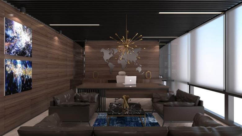office project 2277 Construction Company Office Design Offices