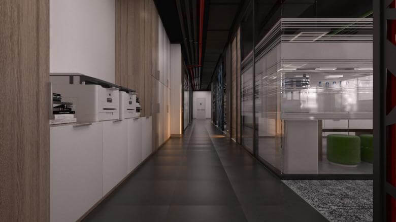 interior design 2366 Cyberpark Software Office Offices