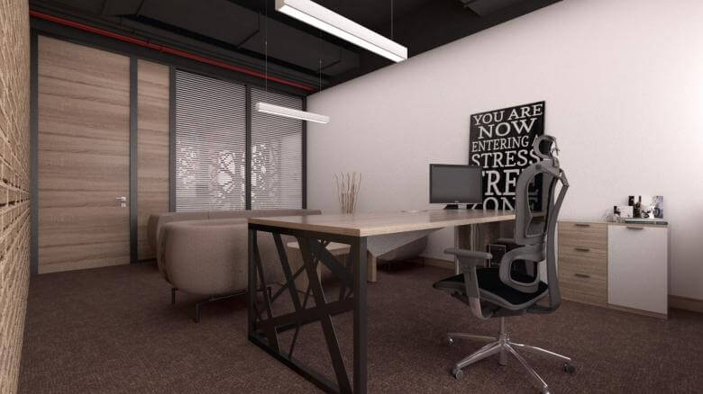 interior design 2376 Cyberpark Software Office Offices