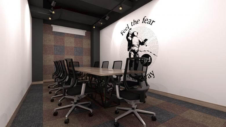 interior design 2387 Cyberpark Software Office Offices