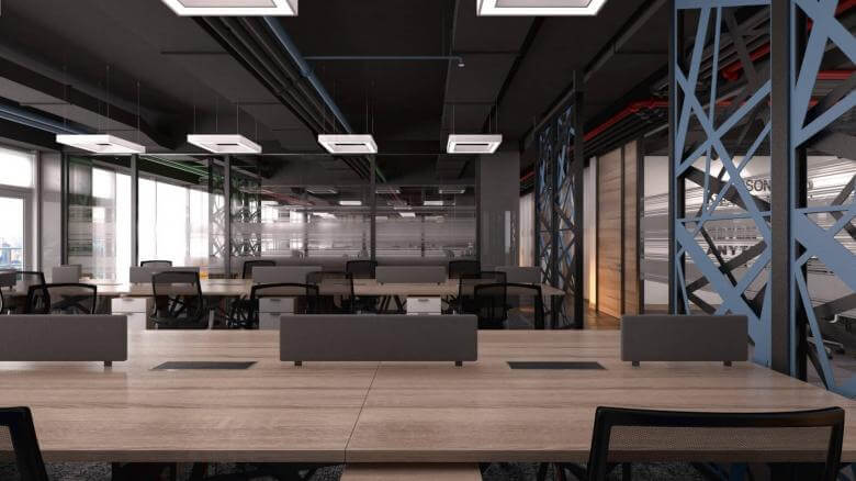 interior design 2412 Cyberpark Software Office Offices