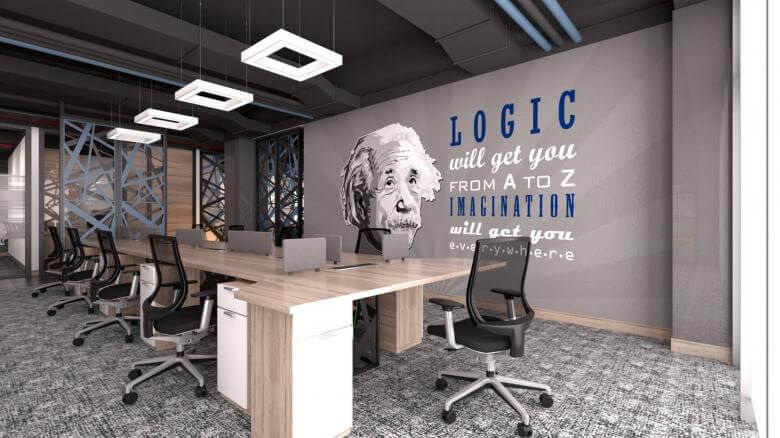 interior design 2413 Cyberpark Software Office Offices