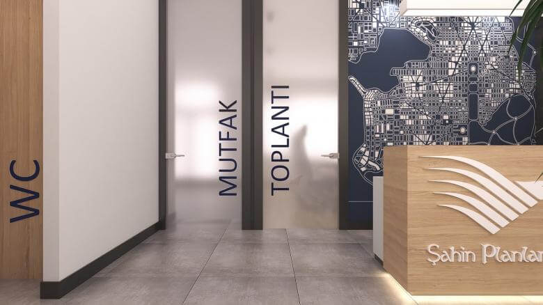 office design 2416 Sahin Planlama Office Offices