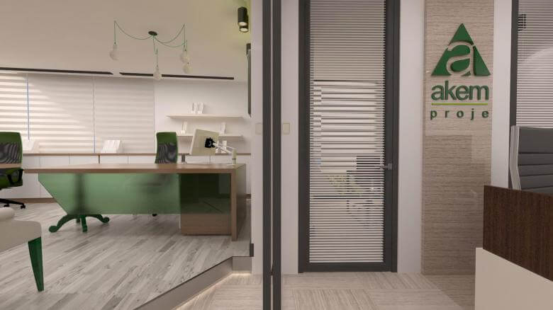 office design 2483 Akem Real Estate Office Offices