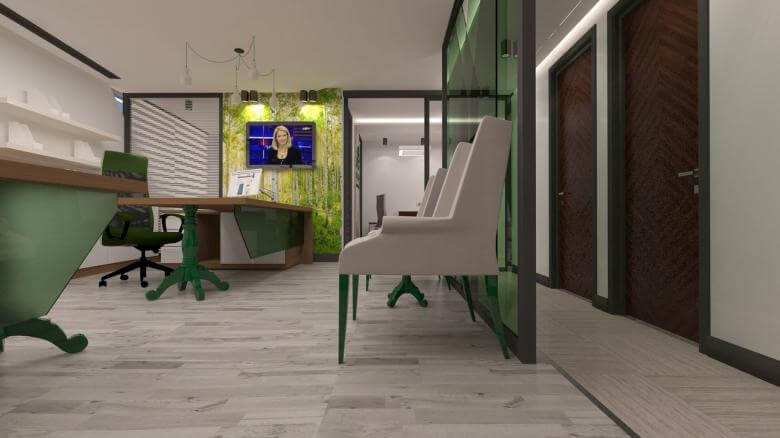 office design 2487 Akem Real Estate Office Offices