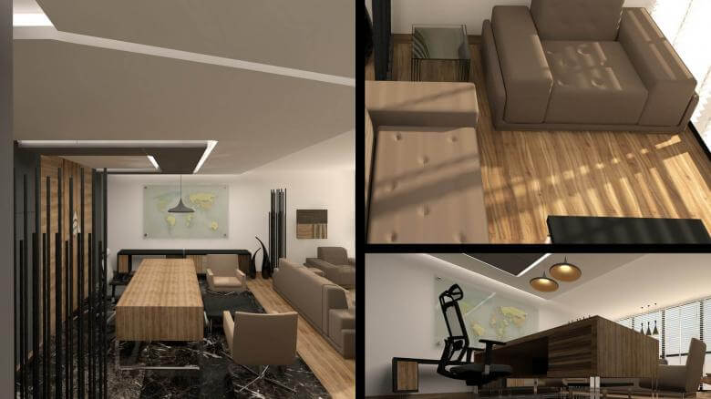 office design 2492 Akem Real Estate Office Offices