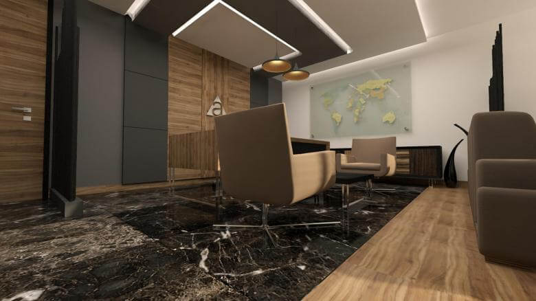 office design 2497 Akem Real Estate Office Offices