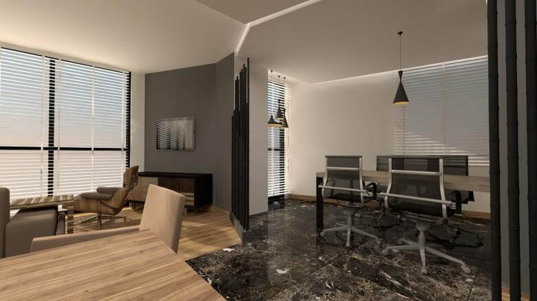 office design 2500 Akem Real Estate Office Offices