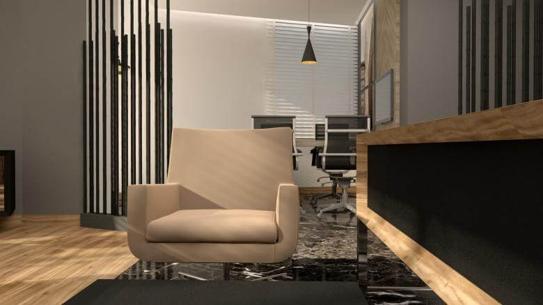 office design 2504 Akem Real Estate Office Offices