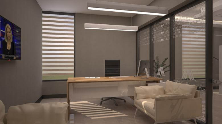 office decoration 2542 A. Telecom Office Offices