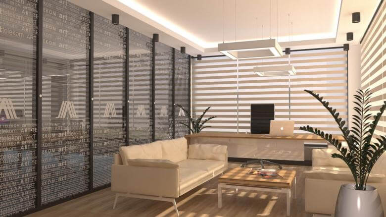 office decoration 2544 A. Telecom Office Offices