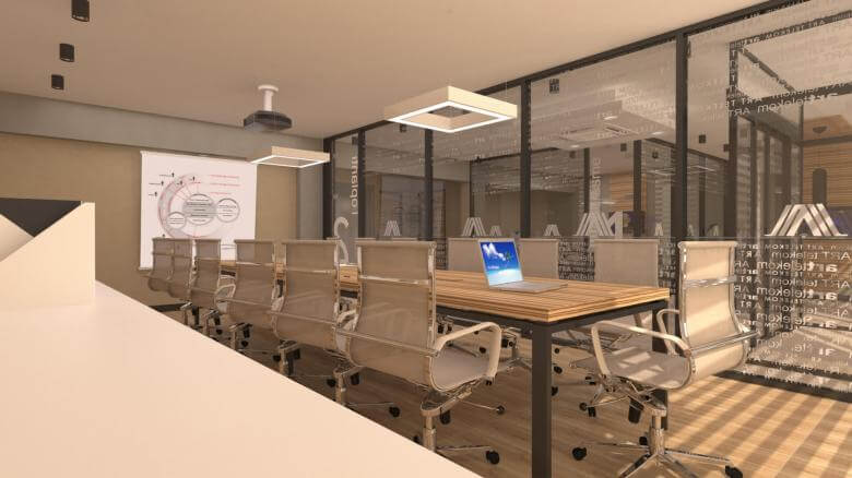 office decoration 2551 A. Telecom Office Offices