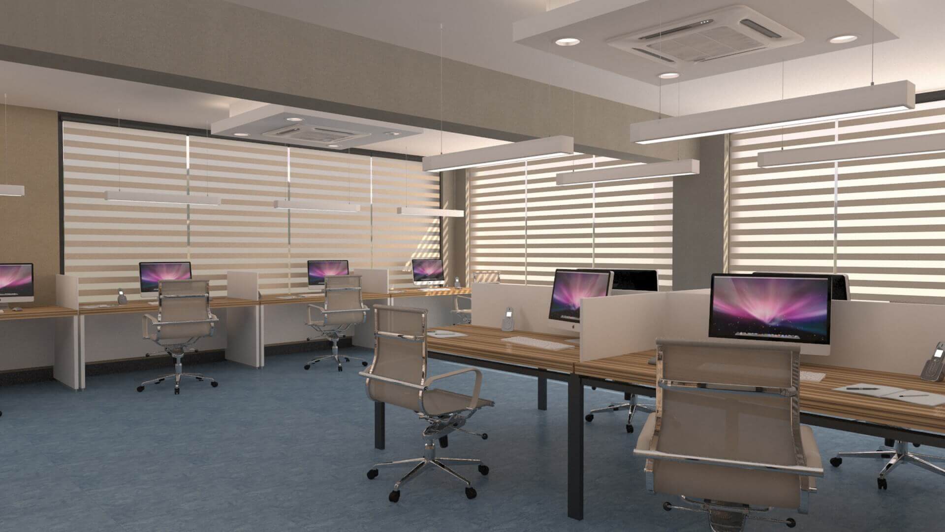 A. Telecom Office interior design | 2558 | Ankara Interior Design