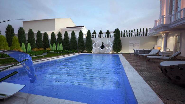 flat decoration 2750 Binsesin House Residential