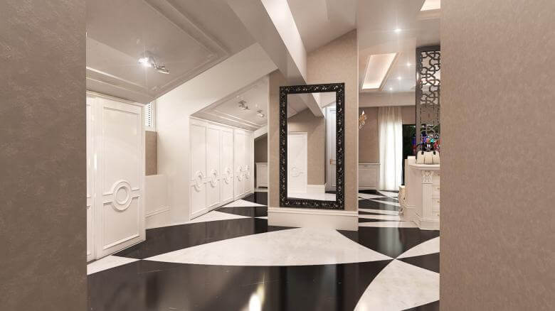 flat decoration 2771 Binsesin House Residential