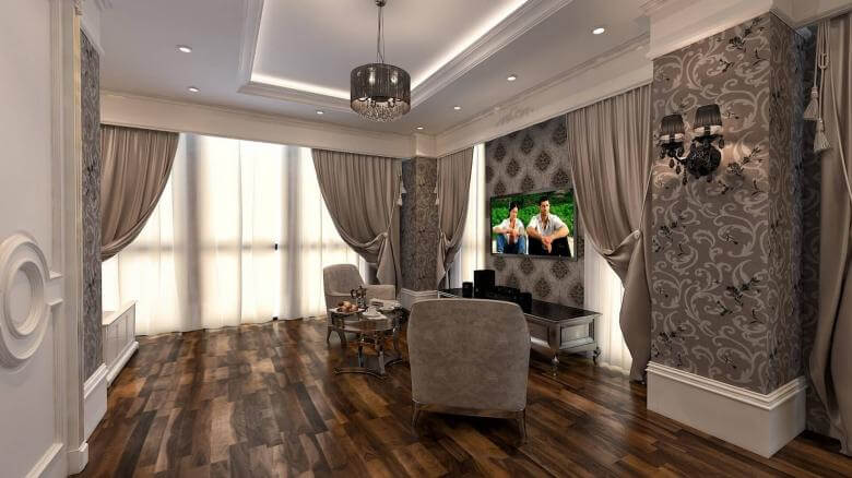 flat decoration 2773 Binsesin House Residential