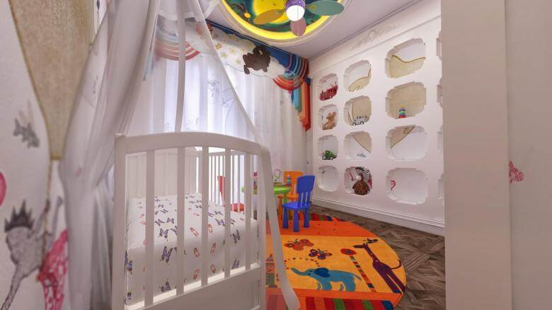 flat decoration 2775 Binsesin House Residential