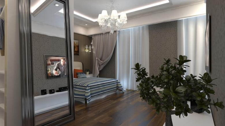 flat decoration 2786 Binsesin House Residential