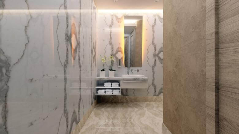 flat decoration 2813 Binsesin House Residential
