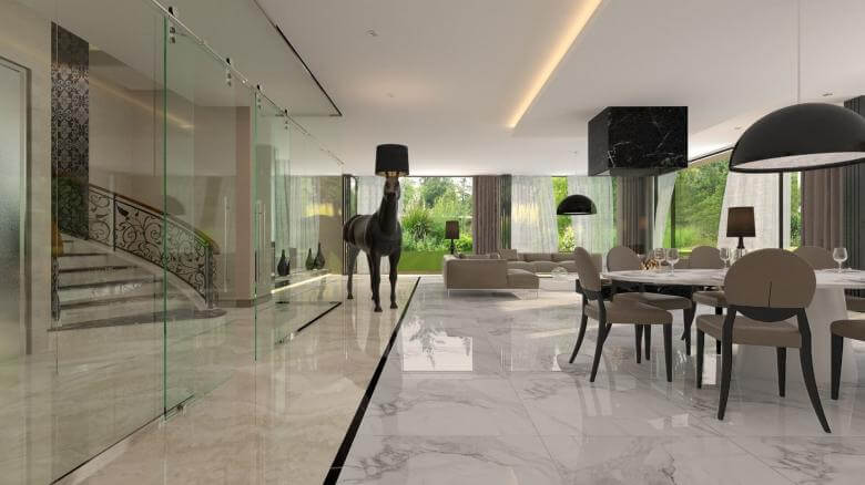 flat decoration 2814 Binsesin House Residential