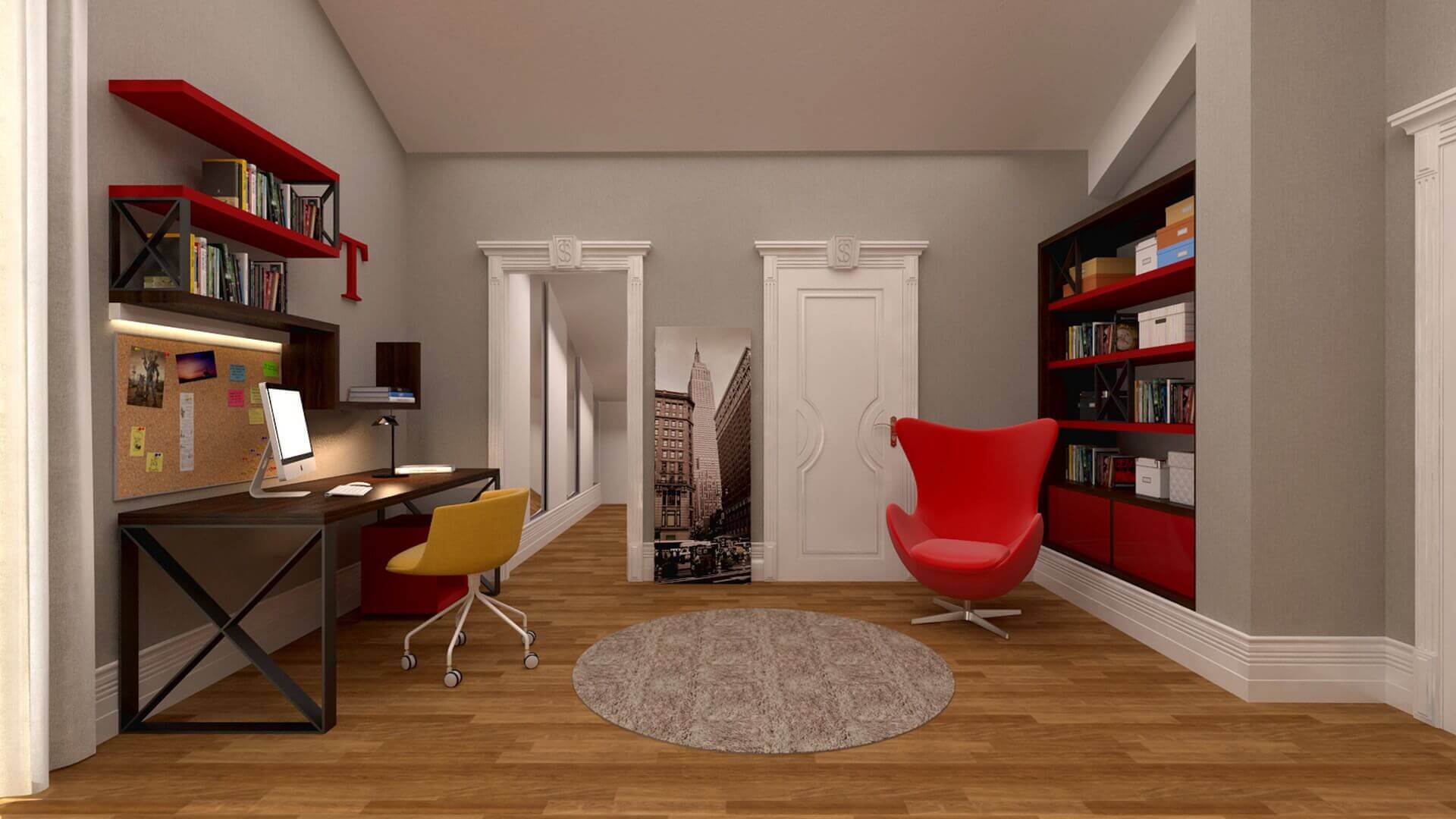 flat decoration