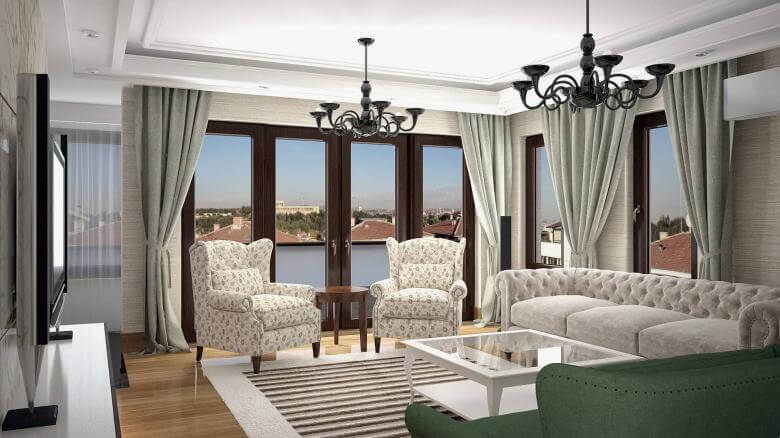 flat decoration 3048 C. Tombuloglu Flat Residential