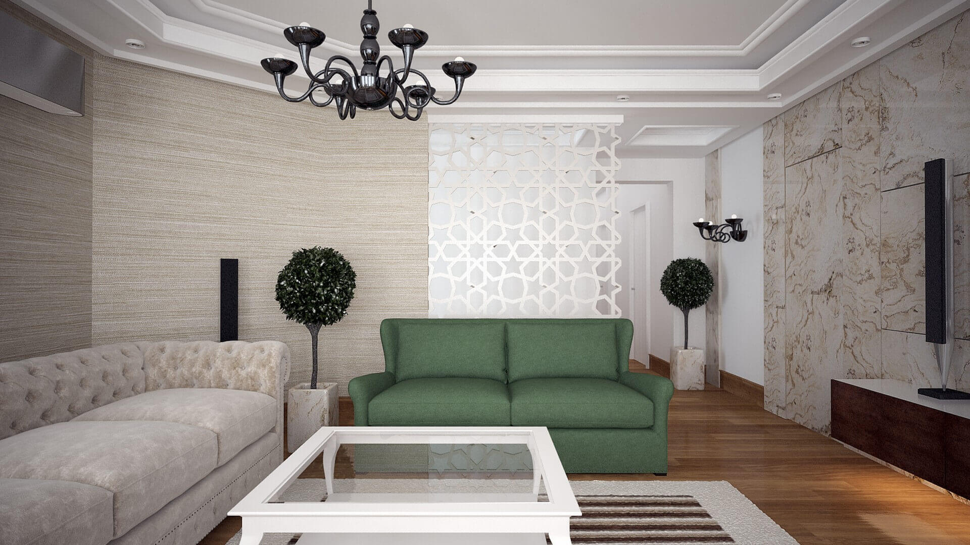 flat decoration