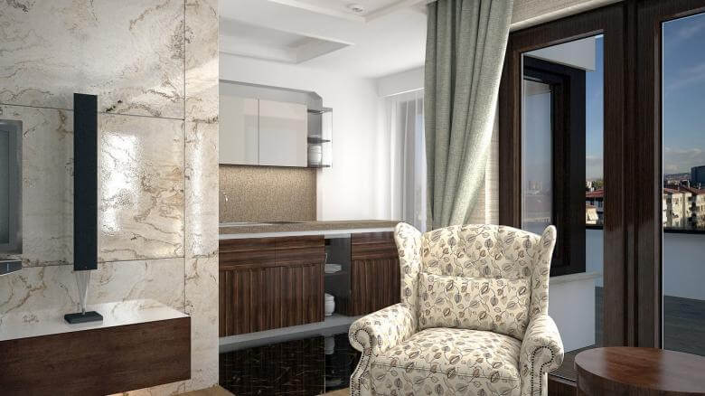 flat decoration 3066 C. Tombuloglu Flat Residential