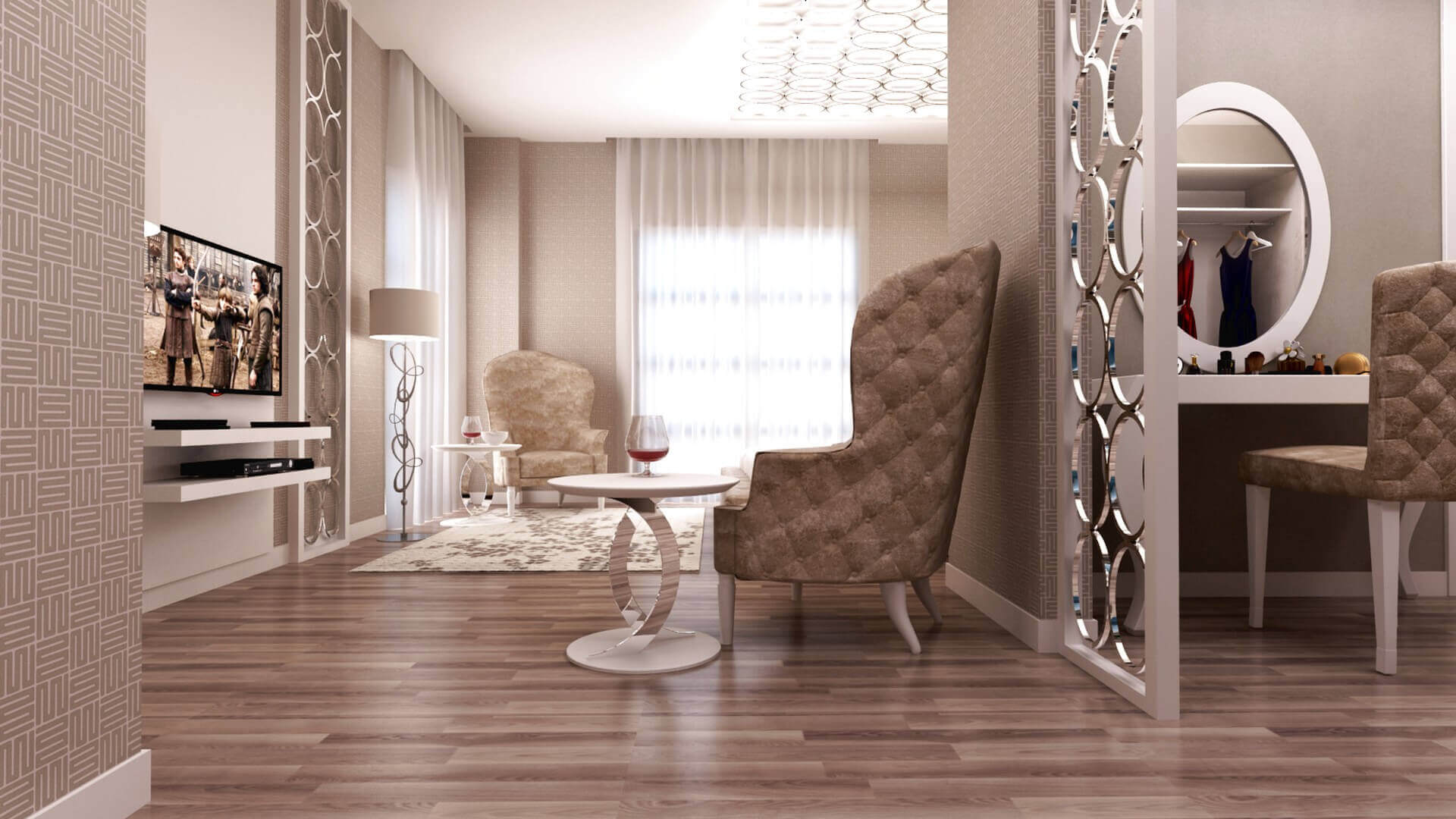 flat decoration