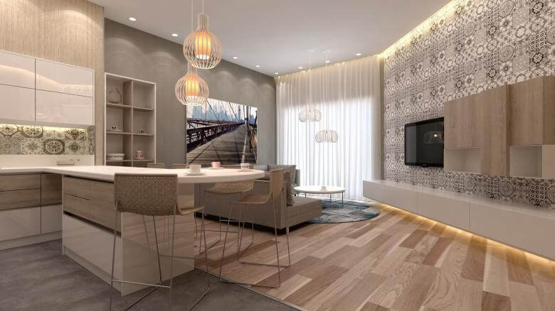  house project 3189 D. Aslan Flat Residential