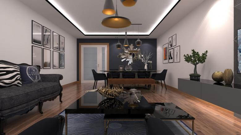 flat decoration 3343 A. Erbas Flat Residential