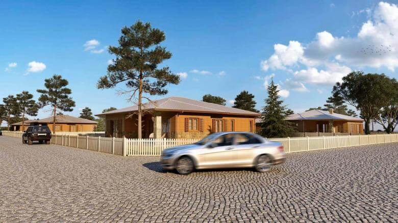  home inspiration 3392 Ecological Village Muratli Residential