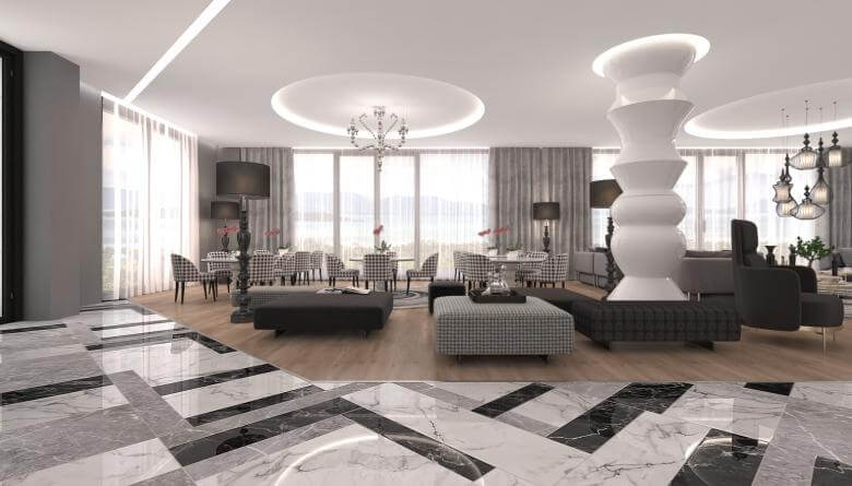  Lobby design 3586 Dogruer hotel Hotels