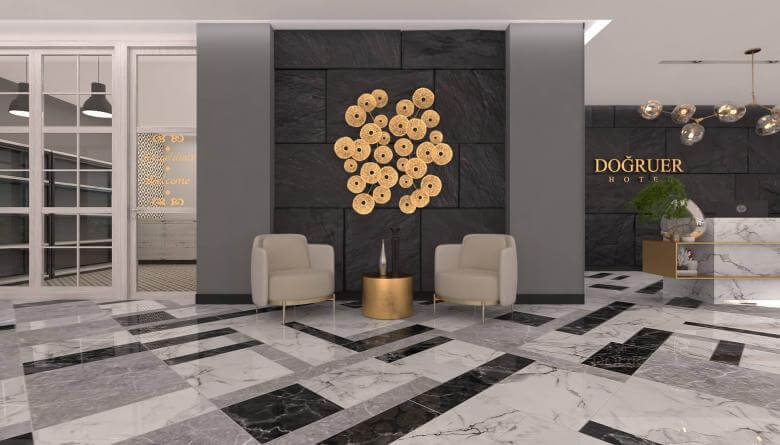  Lobby design 3587 Dogruer hotel Hotels