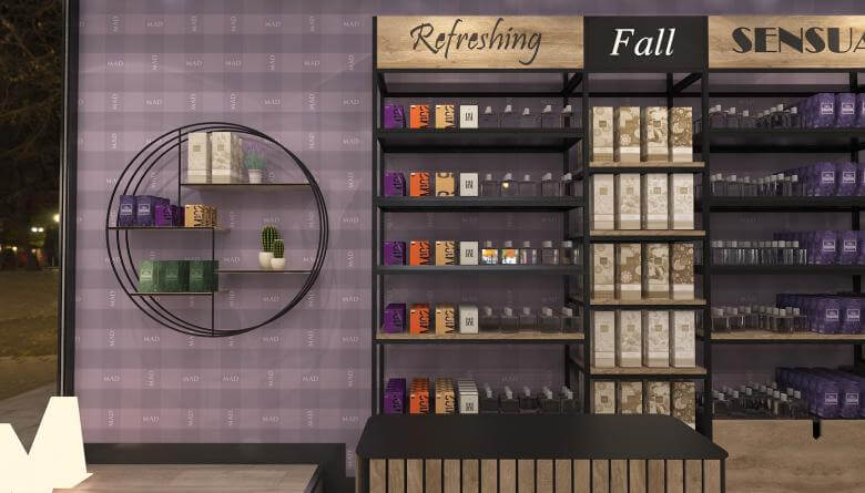  shop design 3683 Mad Parfumer Store Retail