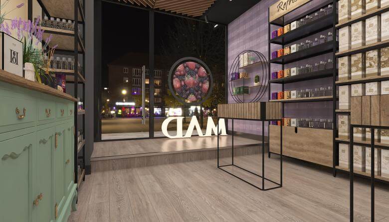  shop design 3688 Mad Parfumer Store Retail