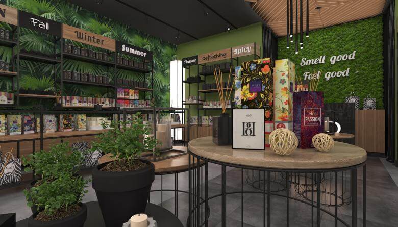 retail design 3696 Mad Parfumer Store Retail